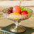 Post-Modern European Luxury Crystal Glass Fruit Plate Creative Furnishings Model Room KTV Decorations Crafts Ornaments