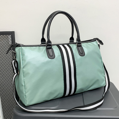 Workout Travel Bag Portable Large Capacity Oxford Cloth Waterproof Luggage Bag Shoe Storage Sports Bag Yoga Bag Custom Logo