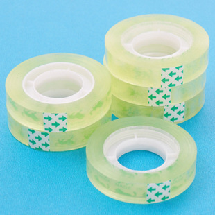 Sticky Transparent Stationery Adhesive Tape School Supplies Small Tape Width 12 Thickness 0.8cm Student Gift Prizes