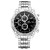 Orlando Steel Belt Three-Eye Men's Watch Scale Business Men's Watch Casual Men Watch