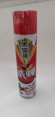Black Cat God Fast Mosquito Repellent Effect Strong Aerosol 600ml