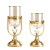 Modern Metal Glass Vase High and Low Ornaments Simple Hallway Show Window Decoration Crafts Soft Decoration Home Furnishings