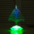 LED Fiber Optical Light Starry Automatic Color Changing Colorful Light Christmas Decorative Gift KT-C