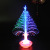 Colorful Color Changing Optical Fiber Christmas Tree Led Small Night Lamp Optical Fiber Lamp