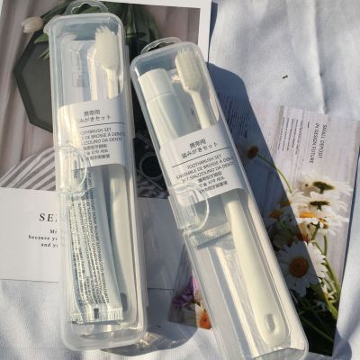 Wholesale Non-Printed Toothpaste Toothbrush Kit Travel Set Hotel Toothbrush Dental Hospital Gifts Can Be Customized OEM