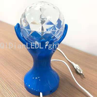 Led Football Cup Magic Ball Rotating Light Crystal Stage KTV Bar Laser Colorful Night Lamp RGB Highlight Lamp Beads