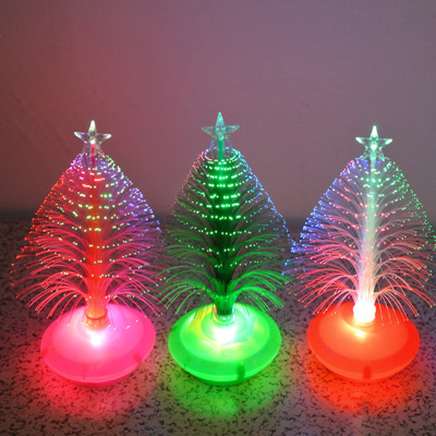 LED Fiber Optical Light Starry Automatic Color Changing Colorful Light Christmas Decorative Gift KT-C