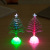 Colorful Optical Fiber Christmas Tree Mini LED Flash Christmas Tree Birthday and Holiday Gift Small Christmas Tree