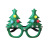 Christmas Party Holiday Supplies Christmas Decorative Creative Glasses Funny Frame Frame Christmas Gifts for Children
