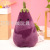 Net Red Eggplant Cute Eggplant Pillow Eggplant Facial Expression Package Variety Eggplant Doll Plush Toy