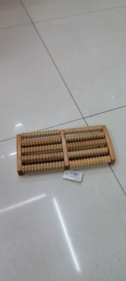 Double Five Rows Wooden Massager