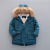 Foreign Trade Children's Wear Fleece-Lined Thickened 2021 Cotton-Padded Coat Winter New Fashion Hooded Boys Cotton-Padded Clothes Children's Cotton Wadded Jacket