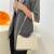 Casual Design Western Style Straw Armpit Baguette Bag Trendy 2021 New Popular Simple Textured Shoulder Bag Female