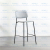 Solid Wood Iron Bar Chair Industrial Style Retro Affordable Luxury Backrest Front Desk Chair Coffee Shop Bar High Chair