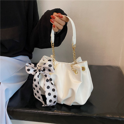 Bag Women's Bag Summer 2021 New Fashion Casual Simple Design Messenger Bag Cute One-Shoulder Underarm Bag
