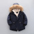 Foreign Trade Children's Wear Fleece-Lined Thickened 2021 Cotton-Padded Coat Winter New Fashion Hooded Boys Cotton-Padded Clothes Children's Cotton Wadded Jacket