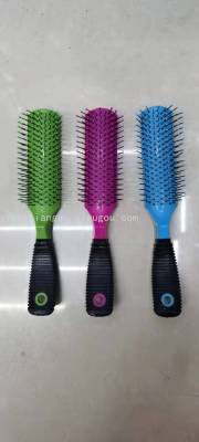 Comb Plastic Hairdressing Comb Multi-Color in Stock Massager Foreign Trade