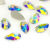 Dongzhou Crystal AB WaterDropHandSewingGlassDiamond Special-Shaped Flat Bottom Glass Drill Dancing Dress Cap Accessories