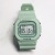 Korean Style New Square Electronic Watch Ins Style Fresh Sports Outdoor Waterproof Watch Unicorn Girls' Watch