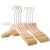 Wood hanger pants clip solid wood hanger non-skid clothes support clothes hanging