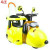 Backkom Tricycle Baby Riding Toy Children Battery Car with Push Handle Children's Electric Car