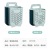 Folding Laundry Basket Plastic Wall-Mounted Dirty Clothes Basket Hollow Household Toilet Storage Basket Bathroom Gap Laundry Basket