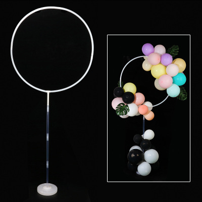 Wedding Balloons Table Drifting round Bracket Column Set Wedding Room Decoration Opening Birthday Party Bracket Scene Layout