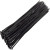 GTSE Black Cable Tie Various Sizes 4/6/8/12/14 Inch UV-Proof Nylon Cable Tie Self-Locking Cable Tie