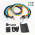 Multi-Functional 11-Piece Set Pulling Rope Colorful Chest Expander Tension Band Elastic String Fitness Suit