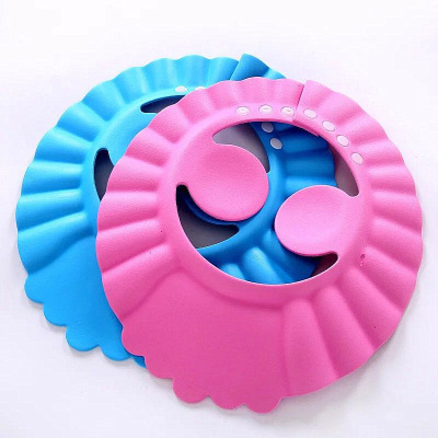 Baby Shampoo Cap Shower Cap Adjustable Children's Hatband Ear Protection Thickened Waterproof Shower Cap Shampoo Cap Wholesale