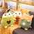 Creative Animal Fruit Three-in-One Airable Cover Office Sofas Cushion Cute Doll Pillow Blanket