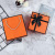Holiday Birthday Gift Box Spot Orange Butterfly Companion Hand Gift Box Silk Scarf Wallet Pajamas Packaging Box Customization