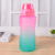 Portable Sling Creative Children Student Straw Cup with Lid Gradient Color Car Sports Bottle Various Styles