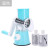 Manual Shredder Drum Shredder Slicer Multi-Function Kitchen Tool Potato Grater Chipping Machine