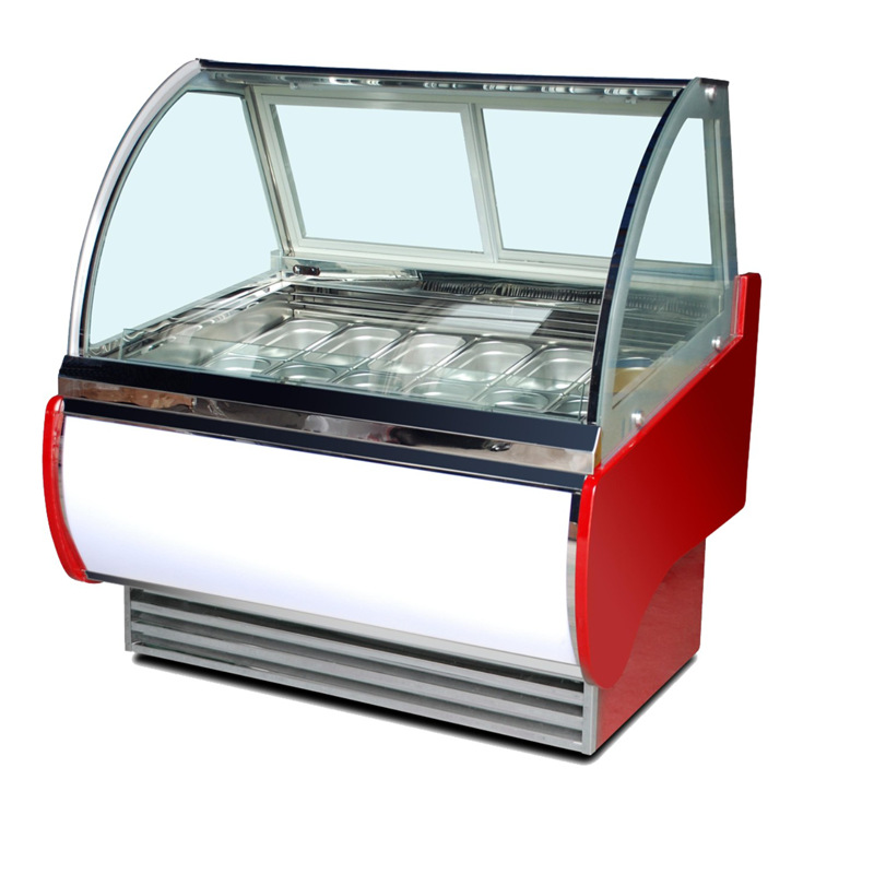 展示冰激凌柜冰淇淋冷冻柜雪糕低温冷藏柜冰淇淋冷冻展示柜