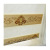 European-Style Gold Silk Jacquard Shading Soft Gauze Shutter Office Bathroom Bedroom Living Room Louver Curtain