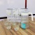 Sailing Yaju Xiaoqiao Water Glass Transparent Striped Cold Water Bottle Five-Piece Gift Set Water Pitcher Juice Jug