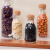 Cork Glass Bottle Storage Jar Coffee Bean Sealed Jar Dried Fruit Coarse Cereals Creative Tea Jar Kitchen Storage