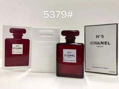 Cross-Border Quality Fragrant Red No. 5 Perfume French Female Flavor Perfume for Women 100ml Fragrant Light Perfume Code