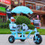 Baby Bicycle Twin Trolley Baby Two-Child Stroller Large 1-3-6 Years Old Double Children Tricycle