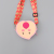 2021 New Children's Silicone Small Bag Cute Cartoon Fruit Shape Shoulder Messenger Bag Girls' Coin Purse