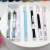 C1415 Trendy Four Straight Liquid Gel Pen New Student Writing Brush Yiwu 3 Yuan Store Stationery