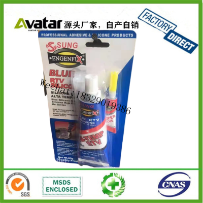 SUNG ENGENFIX blue gasket maker   Small Tube 32G/85G/ Neutral Rtv Silicone Sealant Gasket Maker