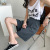 White Suit Shorts Women's Summer New Thin High Waist Straight Casual Wide Leg Slimming Outer Wear A- line Shorts