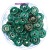 Ceramic Beads round Jade Pendant DIY Earrings Clothing Headdress Accessories Accessories Wholesale Handmade Scattered Beads