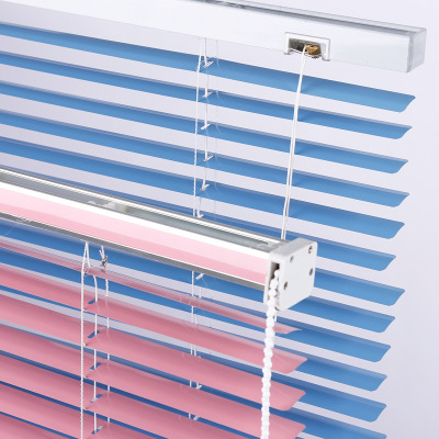 Louver Curtain Bathroom Waterproof Aluminum Alloy Light Shade Lifting Shutter Support Customized Office