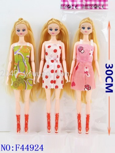 Cross-Border Goods 12-Inch 30cm 11 Joint Solid Body fashion Barbie Doll Toy F44924