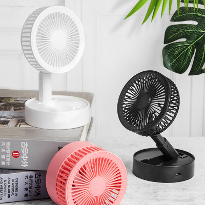 Cross-Border Hot Sale Office Mute Desktop Small Mini USB Portable Collapsible Fan