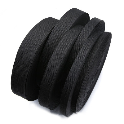 Ribbon Factory Direct Black Pp Strap Safety Belt Outdoor Supplies Clothing Accessories Ribbon Size Can Be Customized