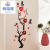 Foreign Trade Acrylic Mirror DIY Art Wall Sticker Mural Applique Plum Butterfly Removable Creative Home Decoration